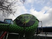 Außergewöhnliche Rutschen 2015 - Green Viper im Europabad Karlsruhe